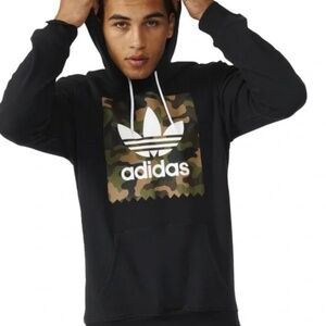 Adidas originals Black Camo Men's Hoodie Sz Small